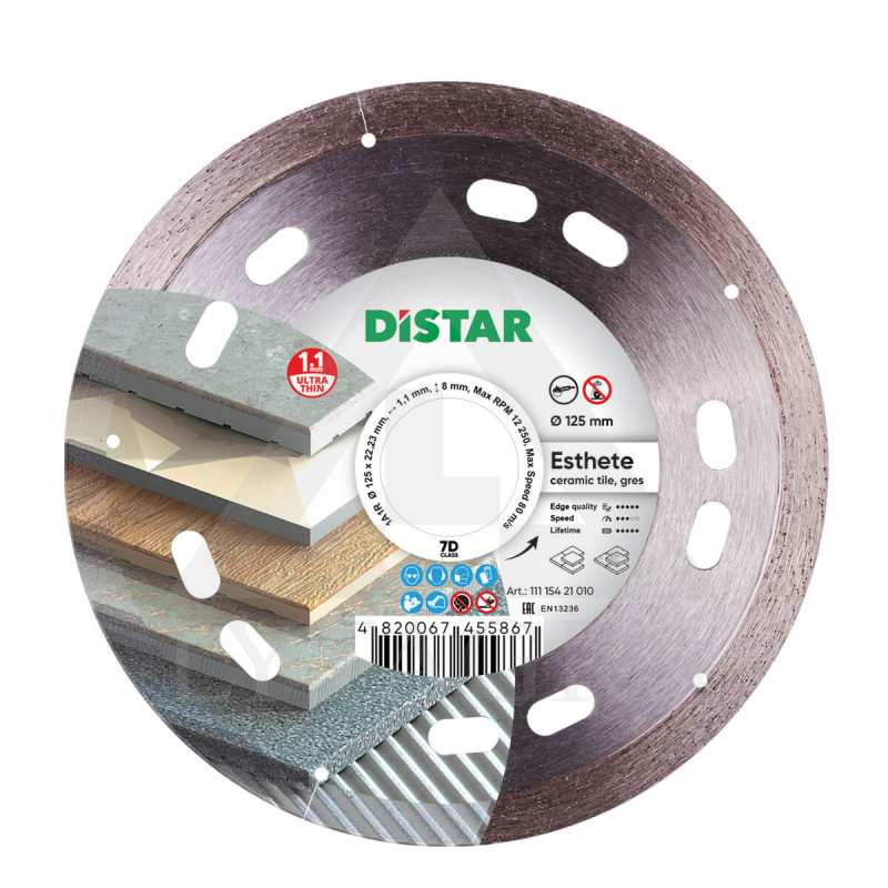 DEIMANT.PJOVIM.DISKAS 1A1R 125X1.1X8X22.23 Esthete