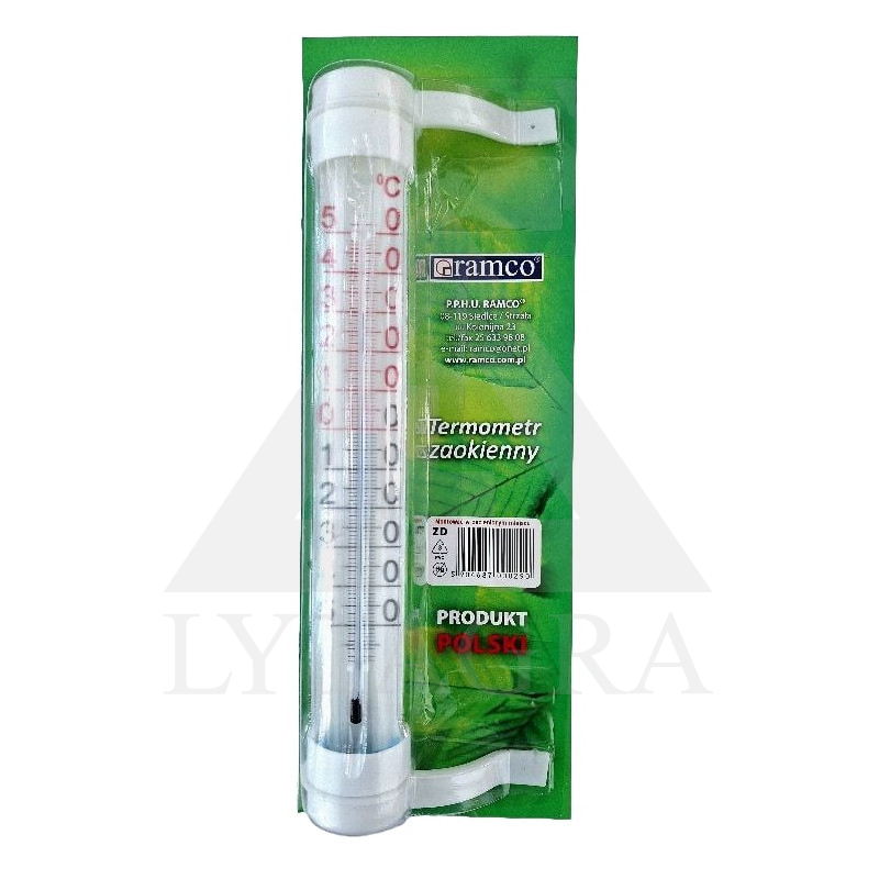 1591223 TERMOMETRAS LAUKO ZD 35X290 MM MED LANGAMS