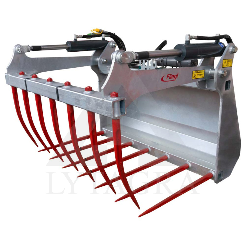 Mėšlo ir siloso griebtuvas 2250 mm / 12 nagų