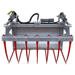 Mėšlo ir siloso griebtuvas 2250 mm / 12 nagų