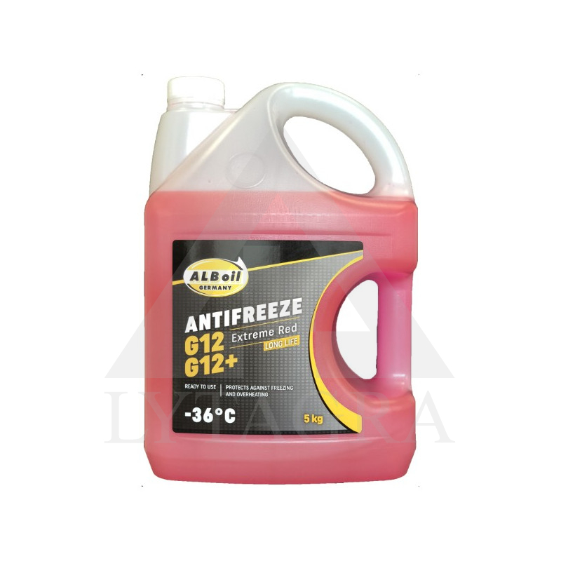 ALB10295 ANTIFRIZAS ALB ANTIFREEZE-36 RED 5KG