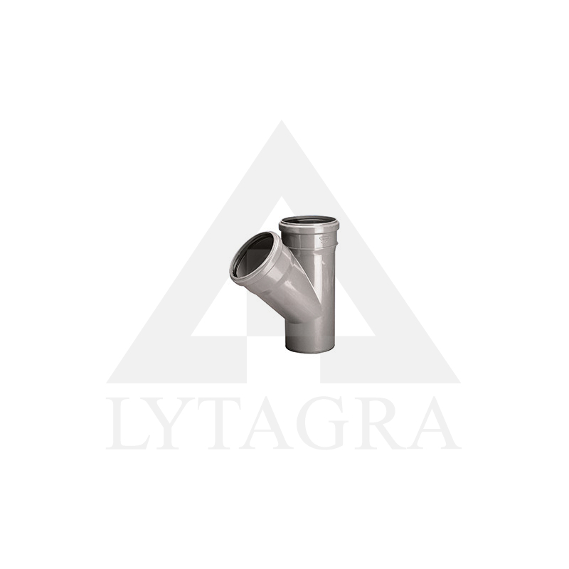 OPTIMA PVC trišakis 110x50/45°