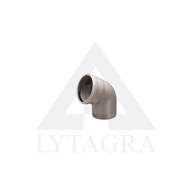 OPTIMA PVC alkūnė 50/67°