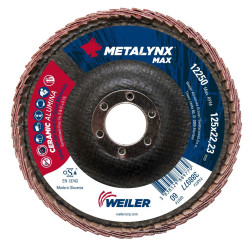 Lapelinis šlifavimo diskas užlenktas 125X22 Metalynx Max P60