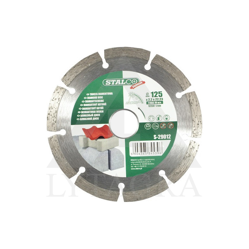 Deim.disk. STALCO PREMIUM 125x1,9x22