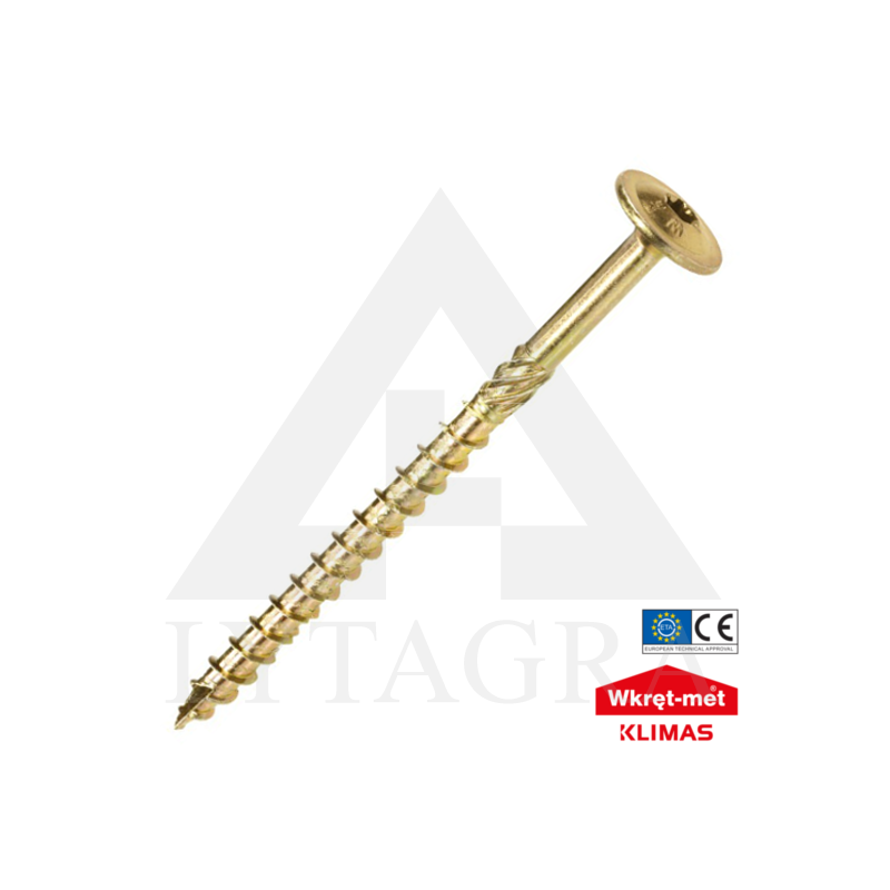 Medsr. pad. g. 8x140/80-ZnG, TORX, WKCP, WKRET-MET