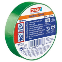 TESA izoliacinė juosta žalia 20mx19mm