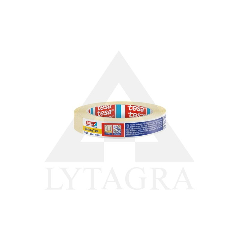 TESA Apsauginė daž. juosta  50mx19mm