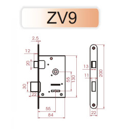 ĮLEIDŽ SPYNA ZV9A-1 469Z-35804/C-DB