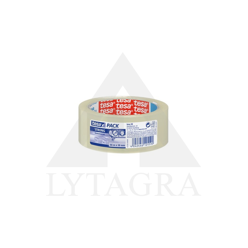 TESA Pakav. juosta STRONG SKAIDRI 66x38
