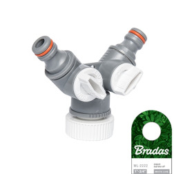 Jungtis 1-3/4"vidinis sriegis,dviguba,2 sklendės WL