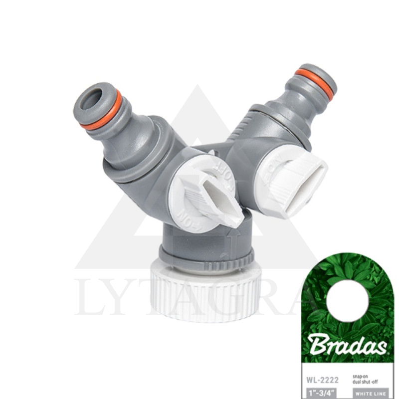Jungtis 1-3/4"vidinis sriegis,dviguba,2 sklendės WL