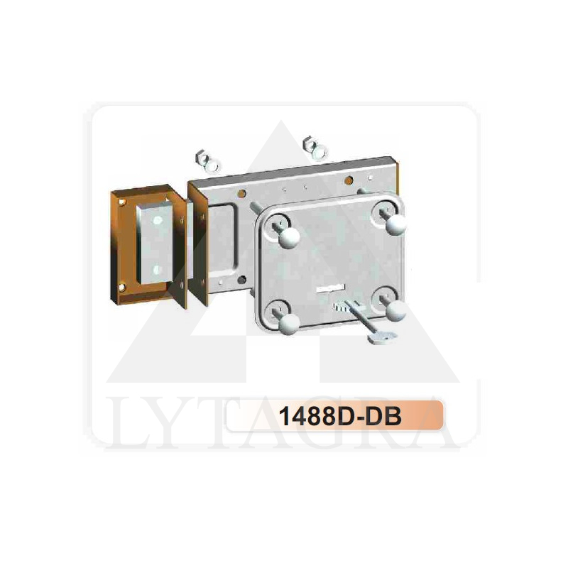 GARAŽINĖ SPYNA MARTA 488 1488D-DB