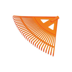 Grėblys plastmasinis, 27 plokščių dantų (R130)
