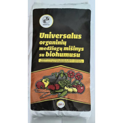 Universalus organinių medžiagų mišinys su biohumusu 50Ltr