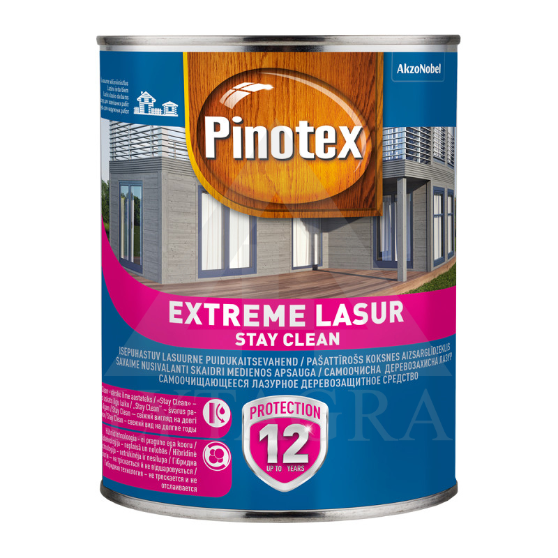 Pinotex Extreme Lasur puriena 1ltr
