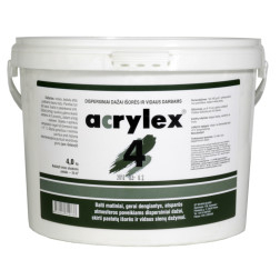 ACRYLEX4 FASAD.EMULSINIAI DAŽAI/4KG