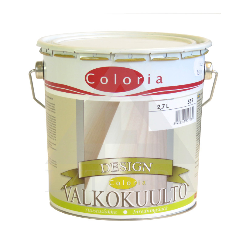 COLORIA DESIGN VALKOKUULTO LAKAS VID.DARBAMS