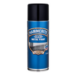 Dažai HAMMERITE SMOOTH FINISH silver aeroz 400ml