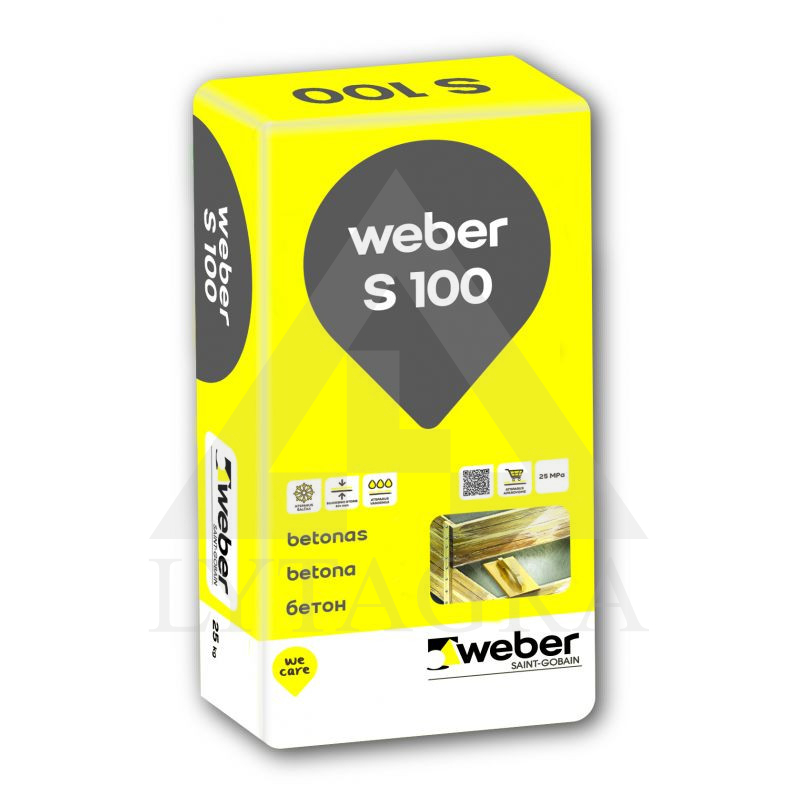 WEBER S-100 BETONO MIŠINYS