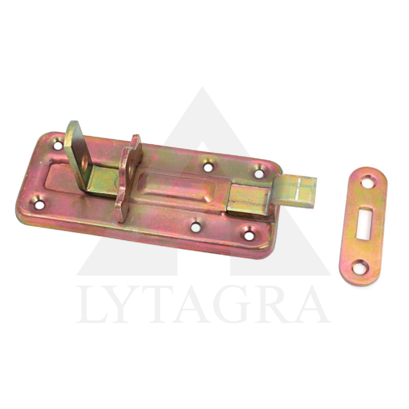Užšovas cinkuotas 40 120mm, išlenktas