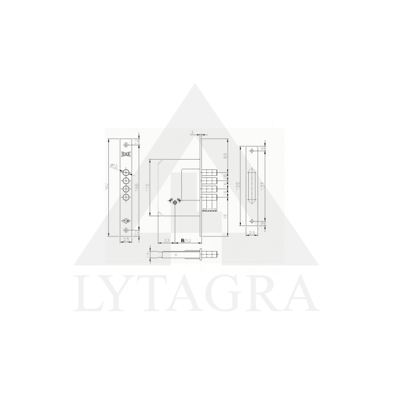 SPYNA „Kale 189 4MF“