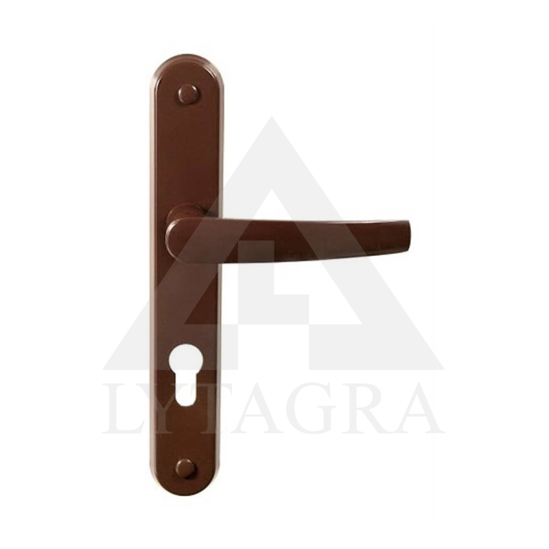 Barcz Door Handle Beta 90mm Brown