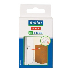 Atrama durims, lipni, balta Mako d-40 mm, 2 vnt.