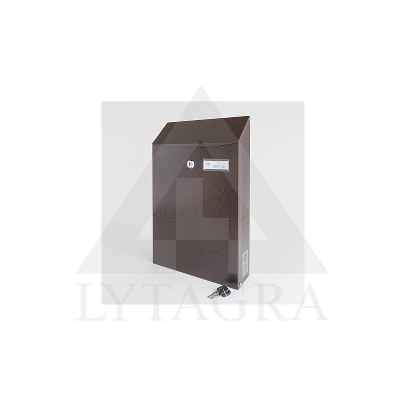 PAŠTO DĖŽUTĖ RUDOS SPALVOS