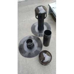 KAMINĖLIS VENTILIACINIS D125 H500