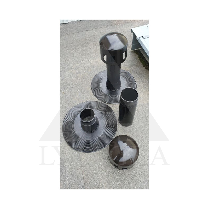 KAMINĖLIS VENTILIACINIS D125 H500