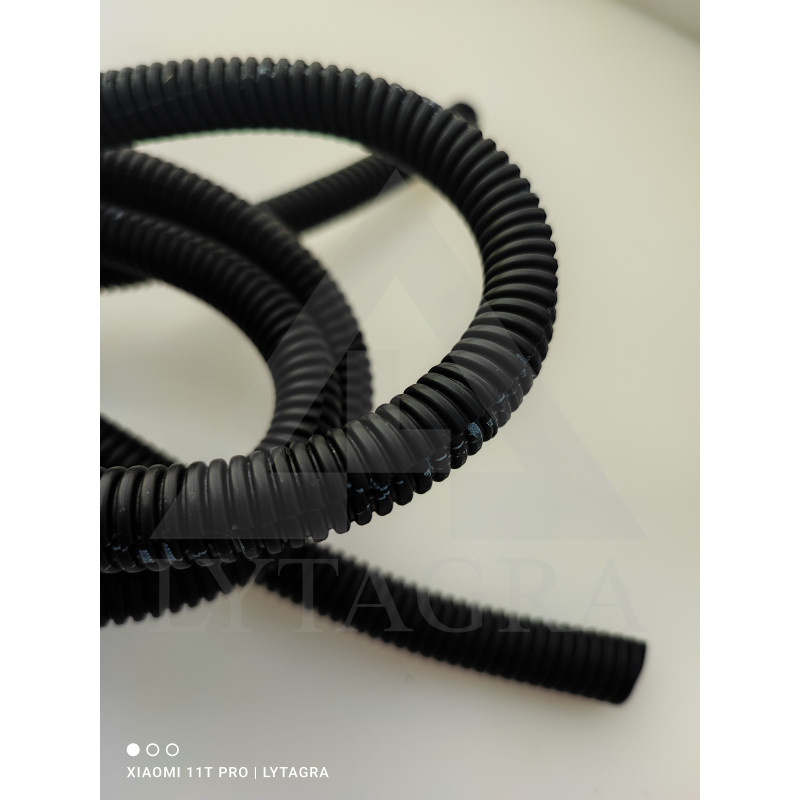 Gofra plastikinė su prapjovimu 10/13 mm