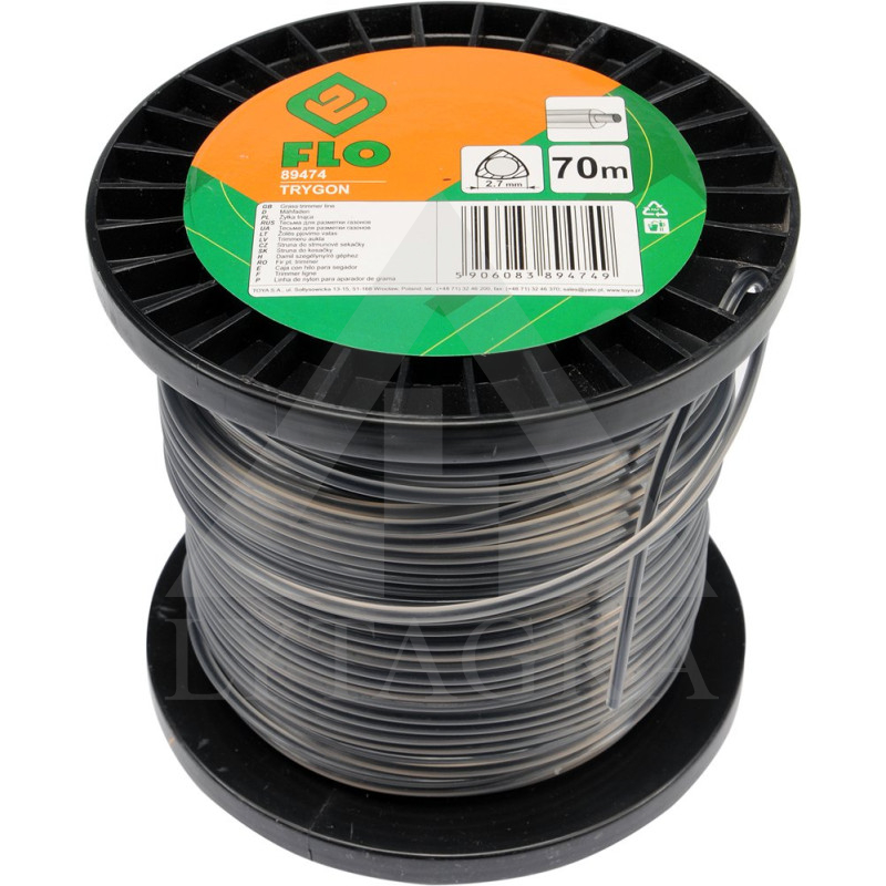 Valas trimeriams (trikampis) Trygon Flo d-2,7 mmx70m
