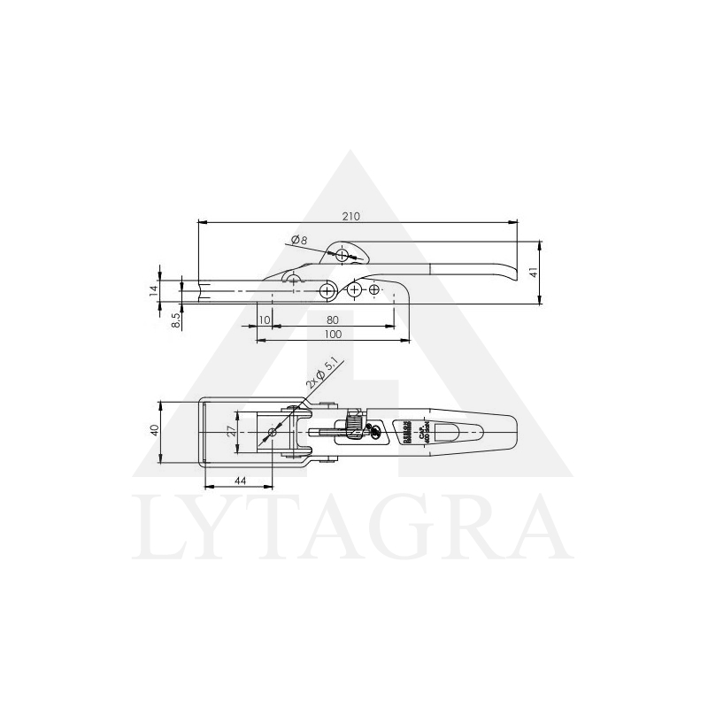 Borto užraktas BX ZB-01A/Z-01
