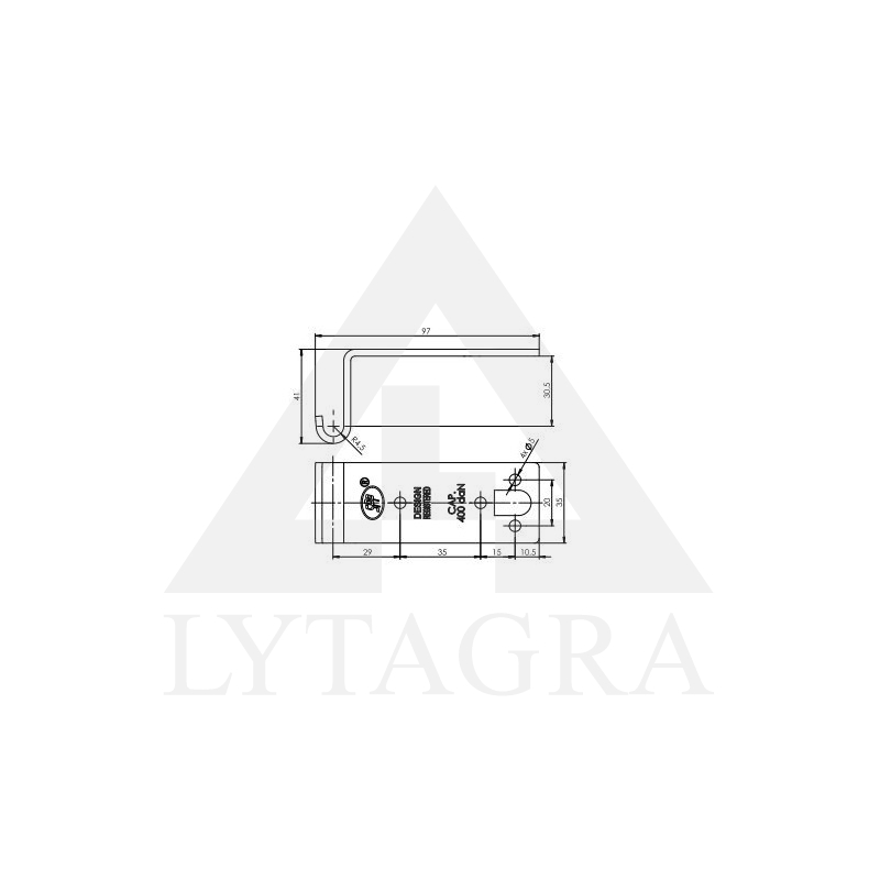 Borto užraktas BX ZB07/Z-07