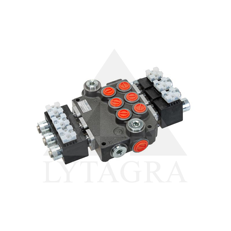 El. Paskirstytojas 3 sekcijų 80L. 12V.