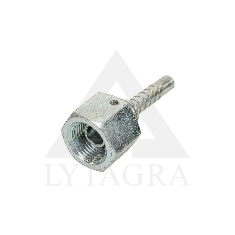 Nipelis 3/8 dn6 su žiedeliu