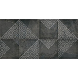 Glazūruotos keraminės sienų plytelės SLATE NERO DECOR , 30 x 60 cm , I rūšis