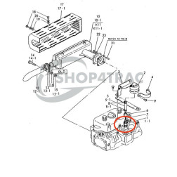 Pakaitinimo žvakė 124450-77910 (FAKELAS) YANMAR