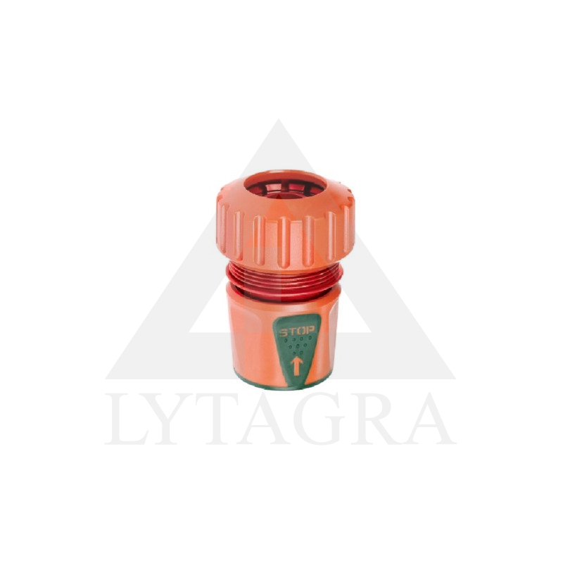 Jungtis 3/4" greitam sujungimui AUTOSTOP, plastm., VERTAS (R1146S)