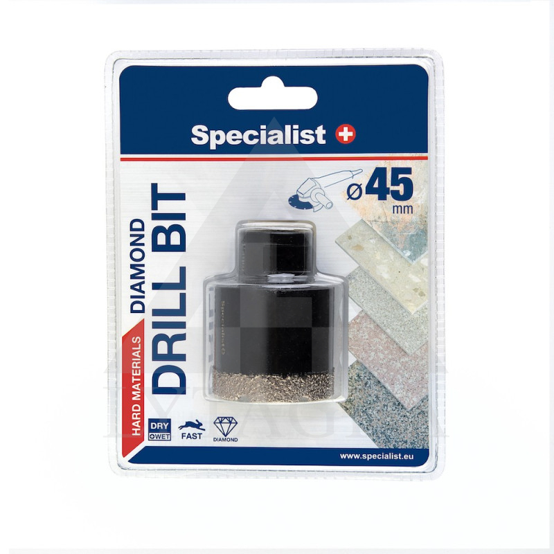 Deimantinis grąžtas „Specialist+" D45 M14