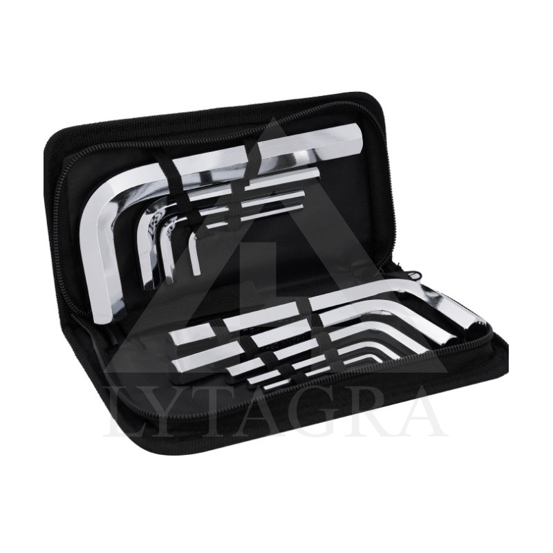 Šešiakampiai raktai 3 - 17 mm, 9 vnt.