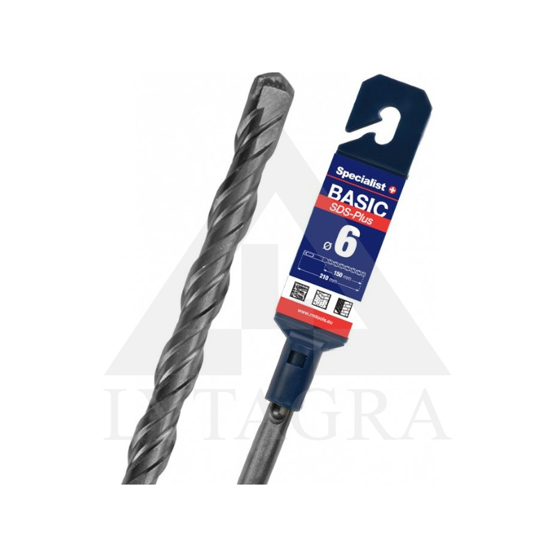 Grąžtas SDS+ BASIC 6 x 150/210 mm