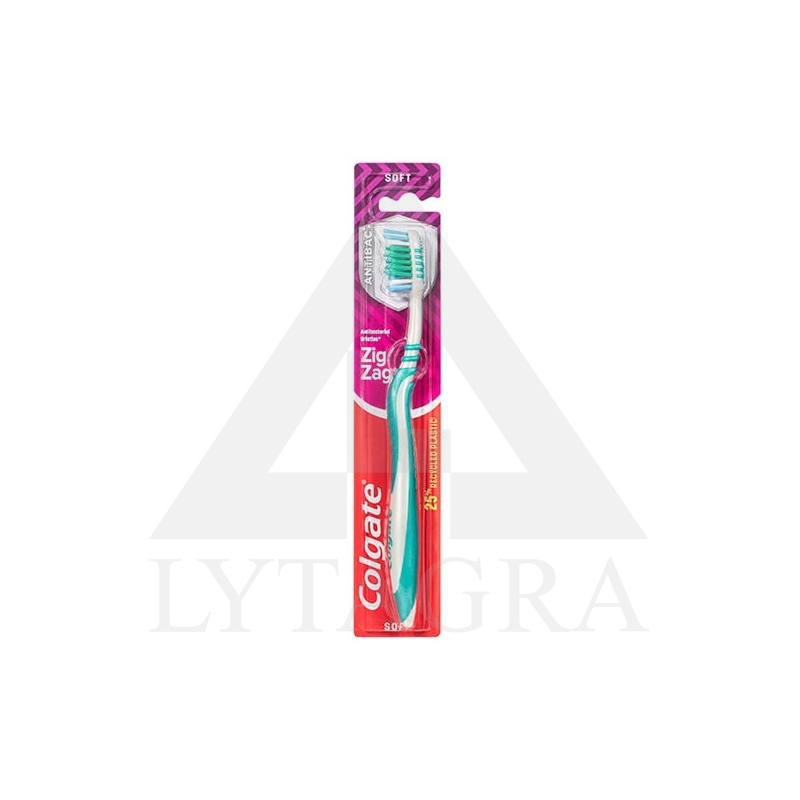 DANTŲ ŠEPETĖLIS COLGATE ZIG ZAG SOFT