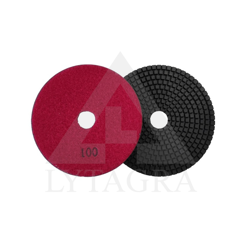 Diskas deimantinis akmens poliravimui kibus 125mm P100 (šlapias)