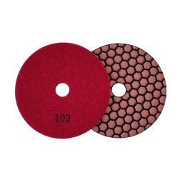 Diskas deimantinis akmens poliravimui kibus 125mm P100 (sausas)