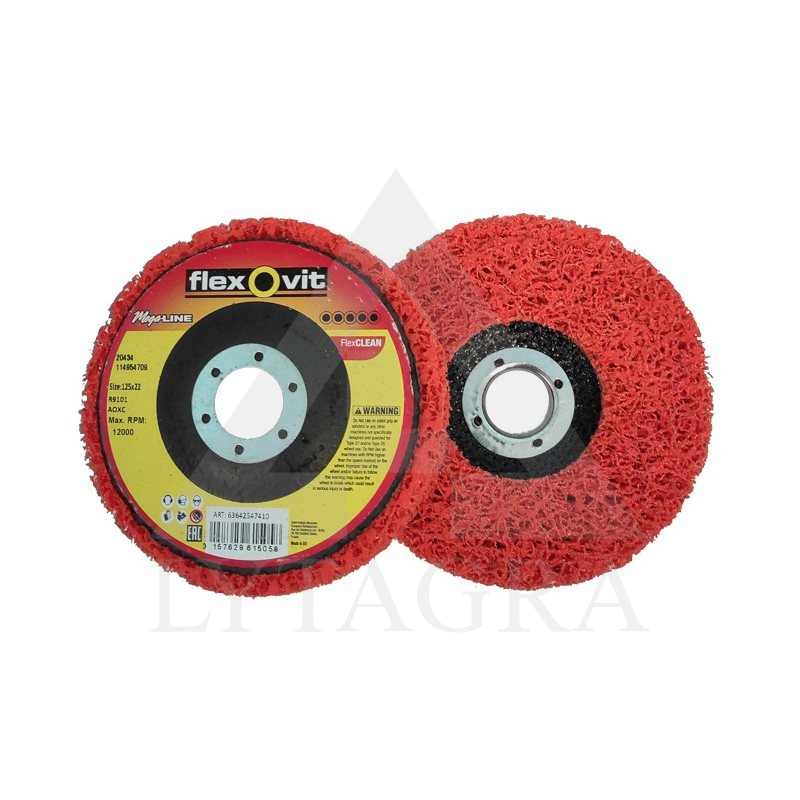 Diskas šlifavimui 125x22mm R9101 FLX (korėtas)