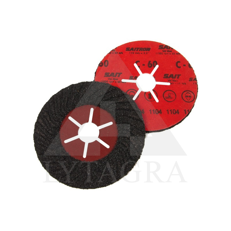 Diskas SAITRON C P60 115x22mm Sait