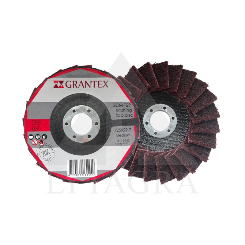 DŠL 125x22 l. švelnus SCM T29 80m/s su veltiniu Grantex