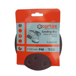 Diskas kibus Cortex P40 150mm 15 skyl ( 5 vnt )